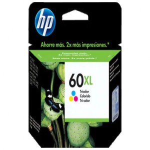 CART. HP # 60XL CC644WL TRICOLOR (440 PAG.)