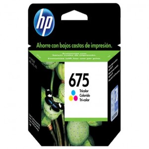 CART. HP #675   CN691AL TRICOLOR OFFICEJET 4000