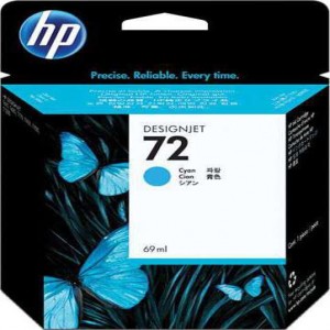 CART. HP # 72   C9398A  CYAN 69ML     ST.