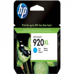 CART. HP #920XL CD972AL CYAN