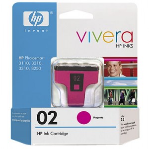 CART. HP # 02   C8772W  MAGENTA (3.5ML)