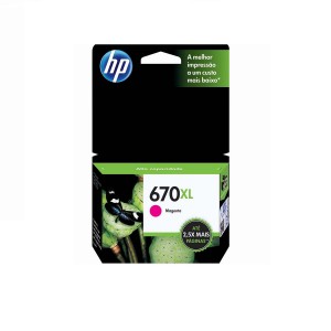 CART. HP #670XL CZ119AL MAGENTA