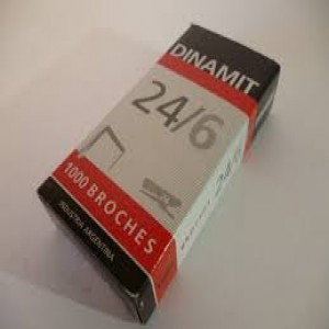 BROCHES DINAMIT 24/6 1000U
