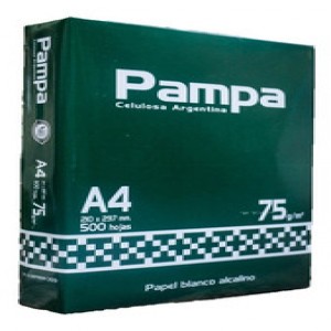 RESMA PAMPA A4 75GRS.X500HJS