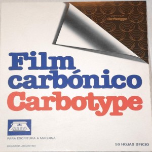 CJ CARBONICO FILM CARBOTYPE NEGRO X 50 UNID.