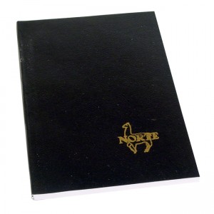 LIBRETA TAPA DE HULE Nº 90/100 70HJ // C/INDICE