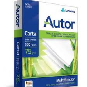 RESMA AUTOR CARTA 75GRS.X500HJS