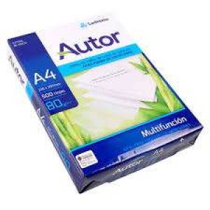 RESMA AUTOR A4 80GRS.X500HJS