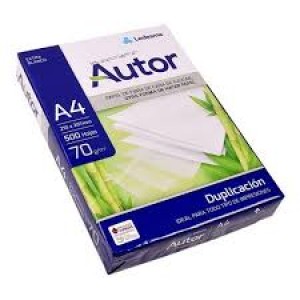 RESMA AUTOR A4 70GRS.X500HJS