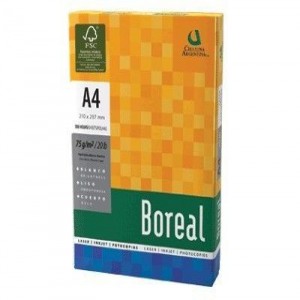 RESMA BOREAL A4 75GRS.X500 VERDE