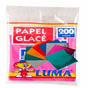 PAPEL GLACE LUSTRE 10X10X200