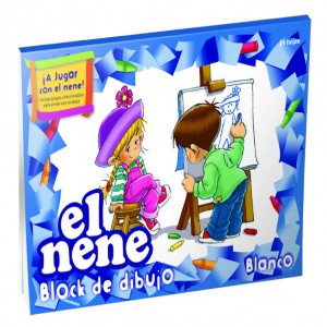 BLOCK DIBUJO EL NENE Nº5 BLANCO X24HJS